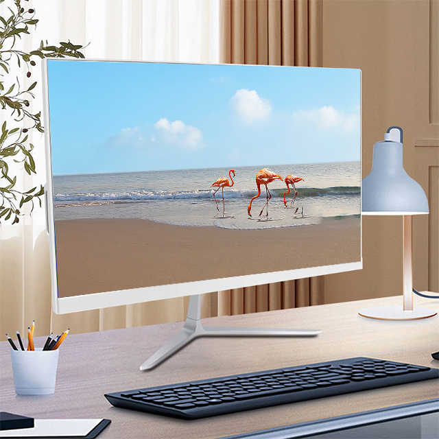 White 22 24 27 Inch I3 I5 I7 3th-14th 256GB 1TB Wifi Office Work DDR4 BT 1MS Gaming All in One PC Computer