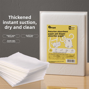 Fralda Absorvente Descartável para Cães e Gatos Teddy, Tapete Higiênico Impermeável IP67 com Fibra Ecológica para Treinamento e Limpeza - Product Image 5