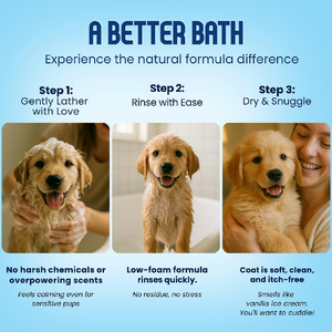 Champú Natural <span class=keywords><strong>para</strong></span> Perros y Gatos Sin Perfume, Alivia la Picazón en la Piel, Elimina Naturalmente los Olores Desagradables, Champú Concentrado de Avena <span class=keywords><strong>para</strong></span> Perros - Product Image 4