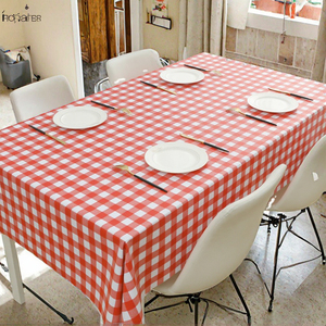 Factory Directly Sale 100% Polyester Woven Waterproof Oilproof <b>Round</b> Tablecloth Customized Size Home Use Washable <b>Table</b> <b>Cover</b> - Product Image 3