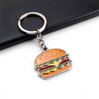 Porte-clés en alliage de zinc personnalisé avec logo d'anime, souvenir, impression sérigraphique, design de dessin animé, porte-clés