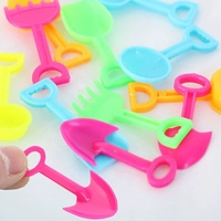 Mini Attrezzi da Sabbia per Spiaggia, Kit Miniature per Casa delle Bambole, Accessori Simulati, Mini Pala e Vanga, Ornamenti Fai-da-Te