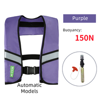 Nouveau Gilet de Sauvetage Gonflable Populaire pour Adultes, Personnalisé, Flottabilité 150N, Protection contre les Impacts, pour Sports Nautiques