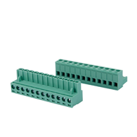 Borne de connexion en laiton à enfichage KANGFA PITCH 5.08mm, type KF2EDGK-5.08, 300V 15A, prises mâle/femelle 2P-24P – Vente chaude