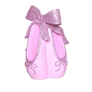 New Fashion Coin Bank Personalized Custom Resin Ballet Shoe Piggy Bank Money Box For Gifts