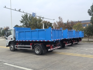 Camion benne léger DONGFENG 4x2, mini-benne de 5 à 10 tonnes pour le transport de déchets de construction urbaine - Product Image 6