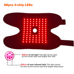 2025 di vendita calda di terapia fisica per cure sane ricaricabile recupero lesioni portatile indossabile 660 nm850 nm cuscinetto per terapia con luce rossa - Product Image 6