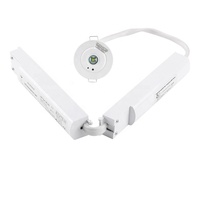 Plafonnier LED blanc chaud encastré 3W, batterie UFO de secours, lumière d'urgence Rechargeable pour l'accès au véhicule de pompiers