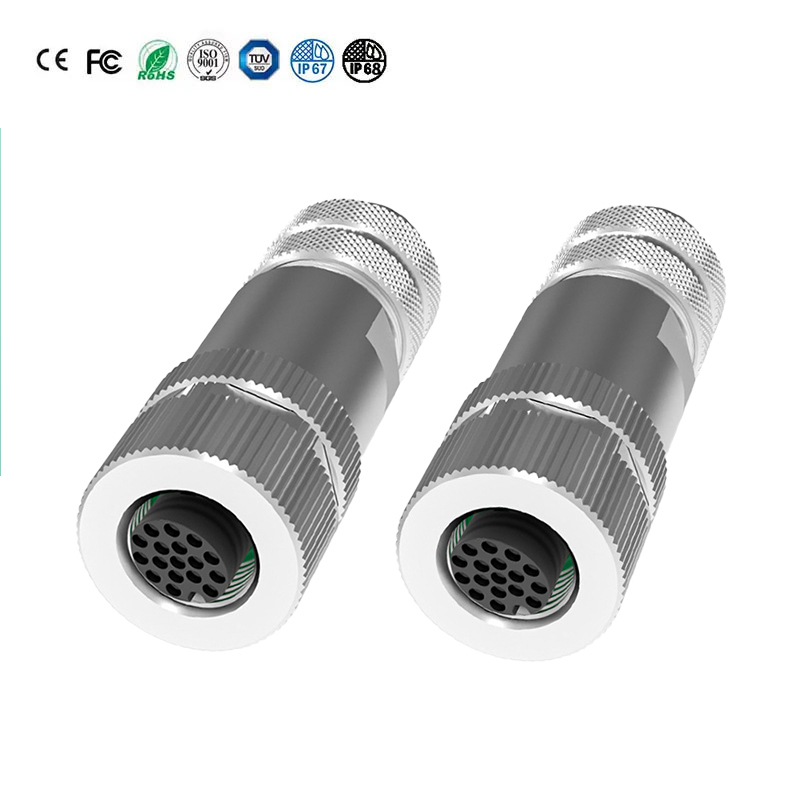 IP67 Waterproof M12 Circular 4 Pin