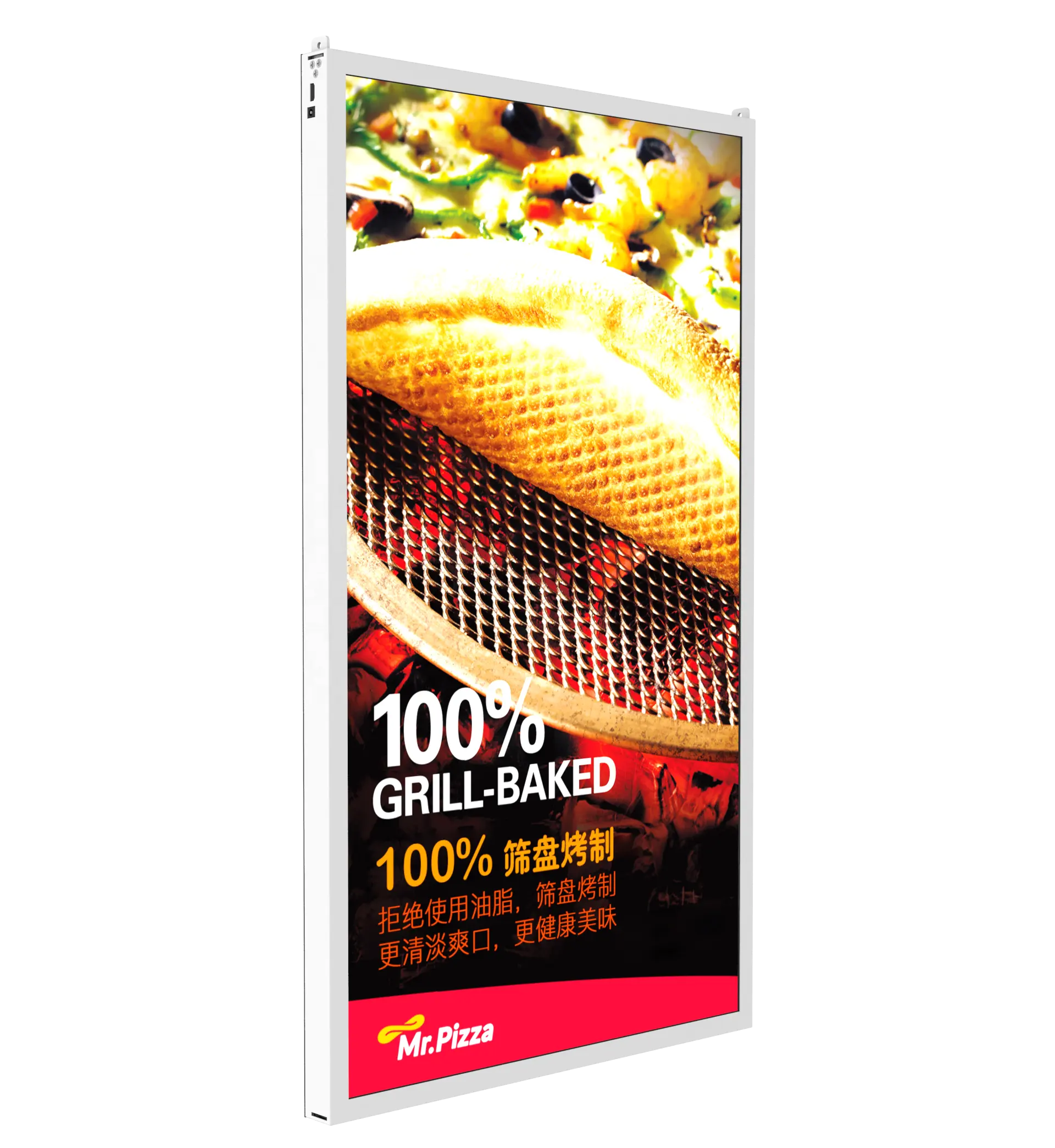 32/43/55 inç duvar IPS ekran wifi 4K LCD dokunmatik dijital resim fotoğraf çerçevesi duvar reklam lcd reklam ekranı ekran