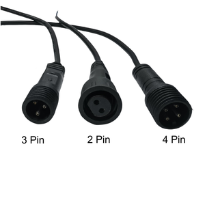 Connecteur M12 personnalisé XINYING, 2 broches, étanche IP67, câble PVC mâle-femelle, 500 mm, 5-220 V, assemblage de rallonge pour les consommateurs - Product Image 4