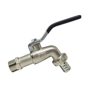 Высокое качество, оптовая продажа, цельные латунные краны G1/2, фитинги, кран для садовой стиральной машины - Product Image 1