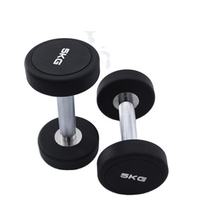 أحدث تصميم لمجموعة أثقال احترافية للصالات الرياضية، أوزان حرة، معدات رياضية تجارية، دمبل 10 كجم من البولي إيثيلين - Product Image 4