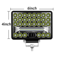 Luz de Trabajo LED DXZ de 5 Pulgadas - Amplio Campo de Visión, 144W, 48 LED, 12-24V para Autos, Camionetas, Jeeps, ATVs, UTVs, SUVs y Barcos (Modificación/Actualización)