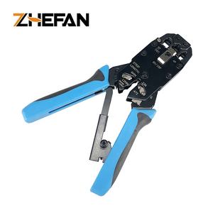 Ez-Pelacables de corte Ethernet Cat5e/6/7, Alicate de uso múltiple, Alicate de paso <span class=keywords><strong>a</strong></span> través de Cable de red, herramienta de prensado de conectores Rj45 - Product Image 3