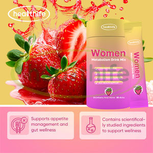 Mélange de boisson métabolique pour femmes Berbérine 5-HTP Yerba Mate Mélange de magnésium en poudre Saveur fraise <span class=keywords><strong>Acai</strong></span> - Product Image 3