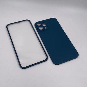 Coques de téléphone 2-en-1 en TPU et verre trempé, design monobloc, protection intégrale 360° pour iPhone 13, 12 mini, 11 Pro, Xs MAX – Tendance - Product Image 3