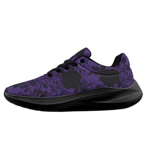 Zapatillas Deportivas de Mujer con Diseño Personalizado, Logotipo, Estampados Románticos de Amatista y Rosa, Zapatos para Caminar, EVA, Malla Formal, Ligeros, Zapatos de Primavera - Product Image 1