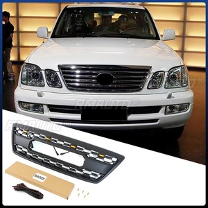 Grille de pare-chocs avant de voiture, grilles de course, calandre pour Lexus LX470 2003-2007, kit carrosserie, accessoires automobiles - Product Image 3