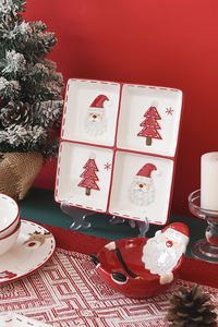 Juego de Vajilla de Cerámica Navideña: Estilo Dibujos Animados, Uso Doméstico, Tazas, Platos y Mantequilleras de Alto Valor, Venta <span class=keywords><strong>al</strong></span> Por Mayor - Product Image 6