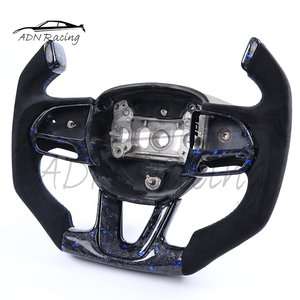 Luz LED de Cambio de Marcha, Accesorios Interiores de Fibra de Carbono, Volante para <span class=keywords><strong>Dodge</strong></span> Challenger <span class=keywords><strong>Charger</strong></span> 2015+ - Product Image 2