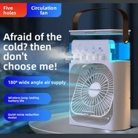 Ventilateur USB compact, portable, silencieux, 3 vitesses, longue durée de vie de la batterie, matériau plastique