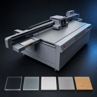 2513 Printer UV Flatbed untuk Dekorasi Rumah Panel Dinding Keramik Ubin Kaca Seni Cetak Digital Mesin Inkjet UV