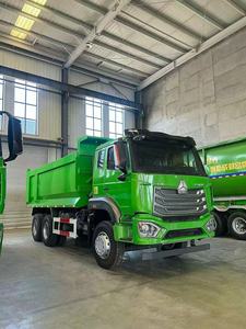 รถดัมพ์หนักดีเซล Sinotruck Howo 6x4 ปี 2023 พร้อมเครื่องยนต์ Weichai รถดัมพ์มือสอง Sinotruk HOWO 371 สำหรับงานบนถนน - Product Image 3