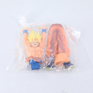 Dragon Ball Son Goku Spirit Bomb Super Saiyan <span class=keywords><strong>Migatte</strong></span> <span class=keywords><strong>No</strong></span> <span class=keywords><strong>Gokui</strong></span> Version endommagée par le combat Cheveux jaunes et noirs Décoration de bureau - Product Image 4