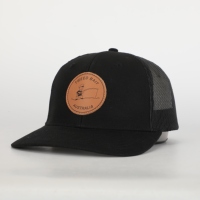 Casquettes de baseball en cuir avec logo personnalisé Logo gravé pour les affaires Sport de plein air OEM Vietnam Chapeaux Golf