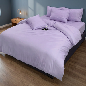 Queen Size Printed Duvet Cover Set Soft Skin-Friendly <b>Quilt</b> Comforter <b>Bedding</b> with Polyester Filling for Home or Hotel Use - Product Image 2