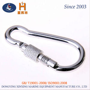 Mousqueton en acier inoxydable pour bateau de yacht et matériel marin Mousqueton à maillon rapide Mousqueton à ressort avec oeil - Product Image 6
