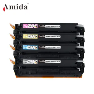 Toner por atacado 125A 126A 130A 131A 201A 203A 304A 305A 410A Compatível para cartucho de toner de impressora HP