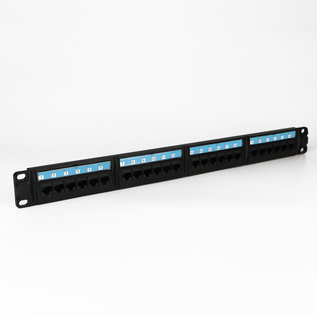 Best Price UTP Patch Panel 24 Port Removable From Chinese Manufacturer