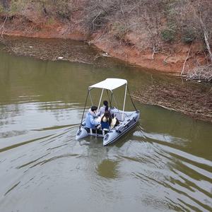 <span class=keywords><strong>Bateau</strong></span> Catamaran Gonflable Robuste pour la Pêche, Fabrication Directe d'Usine, OEM ODM, Taille et Couleur Personnalisables - Product Image 3