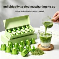 Capsules et Sachets de Matcha Aromatisé en Gros pour Machines à Café - Poudre de Thé Instantané 2g par Portion