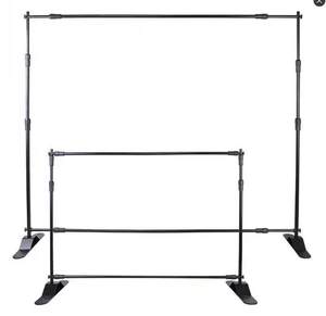 ステップアンドリピートスタンドヘビーデューティー背景バナースタンドフォトウォール出展者ディスプレイパーティー用ポータブルトレードショー - Product Image 2