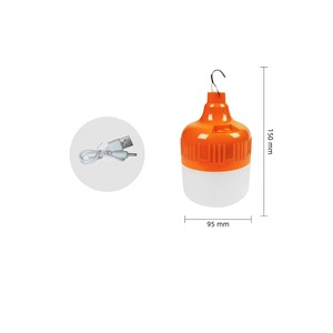 Lámpara de Emergencia LED Recargable por USB con Batería LiFePO4, 190 mm, Luz Blanca Fría, para Camping, IP20, 3H, Control Remoto, 4800 mAh, 4 Cabezales de Lámpara - Product Image 6