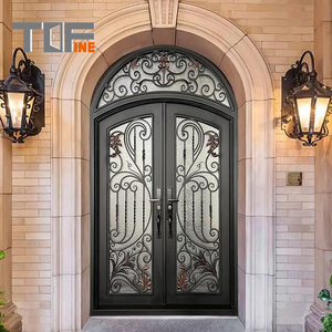 Give $500 Cash <strong>Coupon</strong> Wrought Iron Steel Security Door - Product Image 3