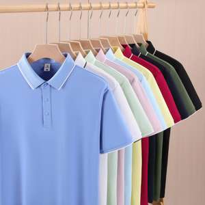 ออกแบบเสื้อแบรนด์วินเทจของคุณเอง เสื้อเชิ้ตแขนสั้นผู้ชาย ผ้าโพลีเอสเตอร์ 100% ถักทอเนื้อแน่น แห้งเร็ว สำหรับกอล์ฟ - Product Image 2