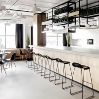 Commerciale elegante e moderno caffè bar banconi tavolo da portare via caffè caffè Sandwich bancone per la vendita