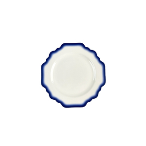 Manufacture of Dishes <b>for</b> Restaurant <b>Dinnerware</b> <b>Set</b> Luxury Porcelain Plates Blue Rim Plate Charger Plates Bulk Wedding - Product Image 3