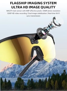 Nouvelles Lunettes Intelligentes Q02 ULTRA AI 2026 avec Caméra 800W, Transfert WiFi, Appels Bluetooth, Lecture Musicale – Appareil Connecté Portable - Product Image 5