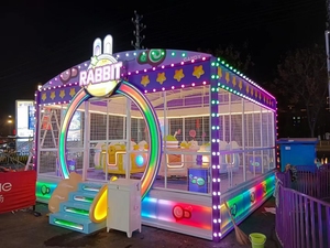 Manèges intérieurs/extérieurs pour parcs d'attractions, équipements de divertissement en métal et fibre de verre pour usage commercial dans les centres commerciaux - Product Image 3