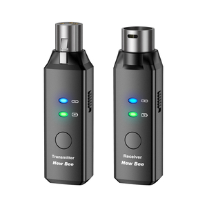 Système de microphone sans fil XLR personnalisé avec logo, émetteur-récepteur 5,8 GHz, système de micro sans fil à brancher <span class=keywords><strong>pour</strong></span> microphones dynamiques, mélangeur audio - Product Image 1