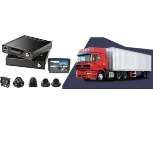 8CH Mobile DVR Hard disk Vehicle DVR Support GPS/GLONASS/BEIDOU Recording Location Speed Live Tracking Truck Camera System