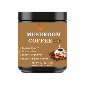 OEM ODM Café de Hongos 10 en 1 en Polvo con Extracto de Ashwagandha y Péptidos de Colágeno Hidrolizado para Apoyar la Salud Inmunológica - Product Image 1