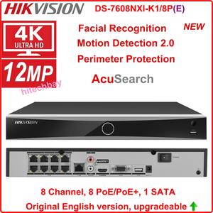 Registratore Video di Rete Hikvision Originale DS-7608NXI-K1/8P(E) 8CH 8PoE 1SATA 4K AcuSense NVR 12MP con Analisi Intelligente AcuSearch - Product Image 2