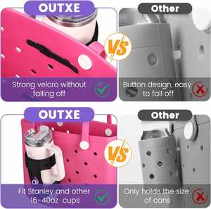 Accesorios para Botellas de Agua de 40 oz, Soporte Grande para Bebidas, Compatible con Bolsas Ajustables, Portavasos para Stanley - Product Image 2