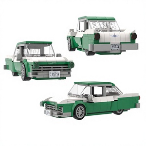 Ensemble de blocs de construction MOC de voiture de sport classique vintage 1:8 personnalisé pour les collectionneurs et les cadeaux pour adultes - Product Image 1